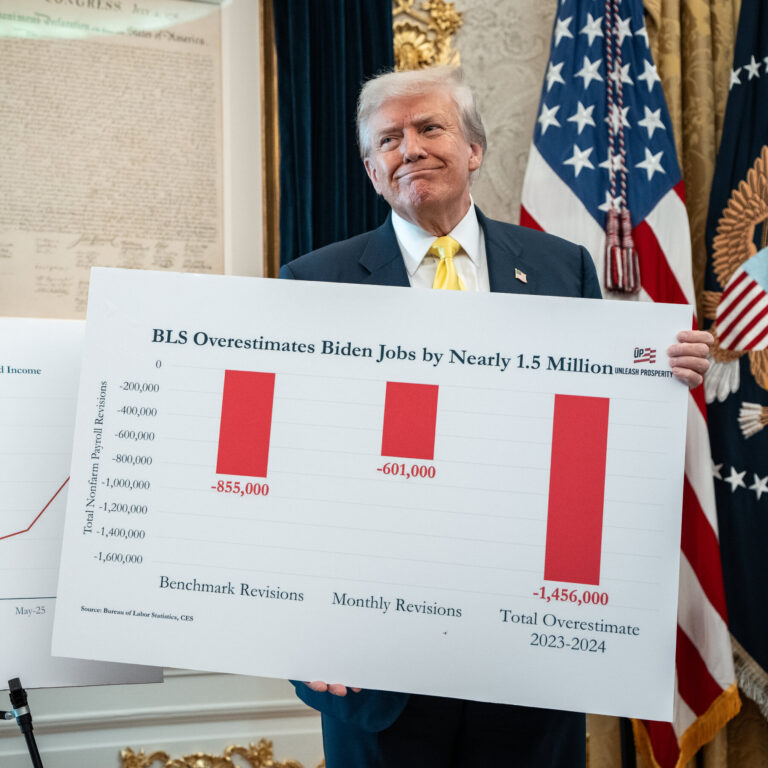 Still Fuming Over a Weak Jobs Report, Trump Finds Some Numbers He Likes