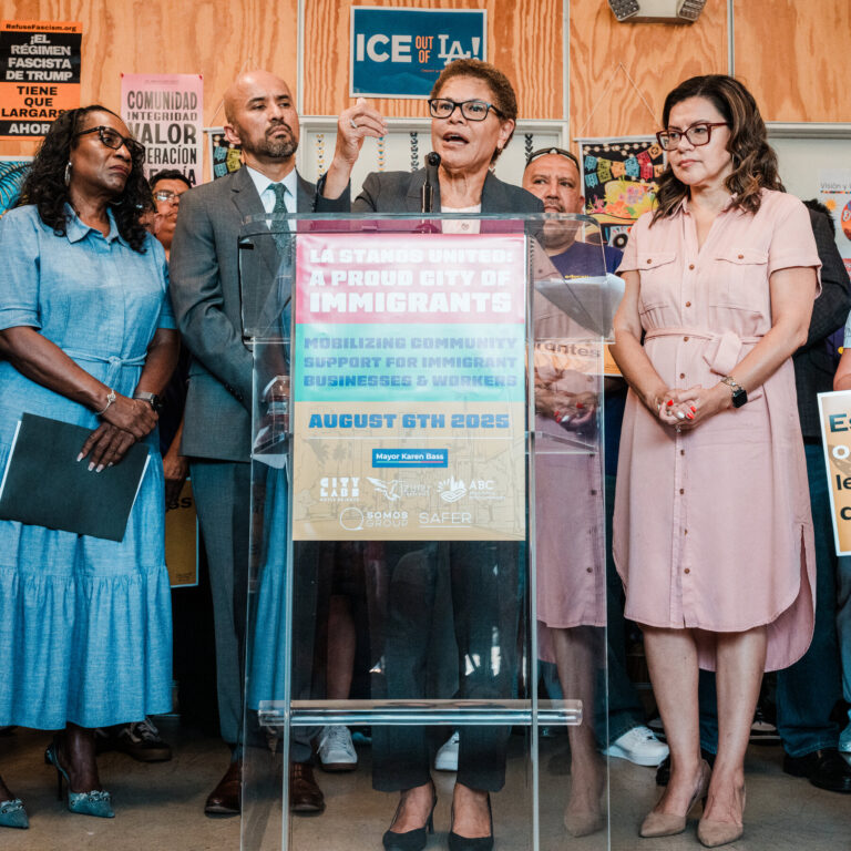 Trump Raids Help Stir a Political Reversal for Karen Bass