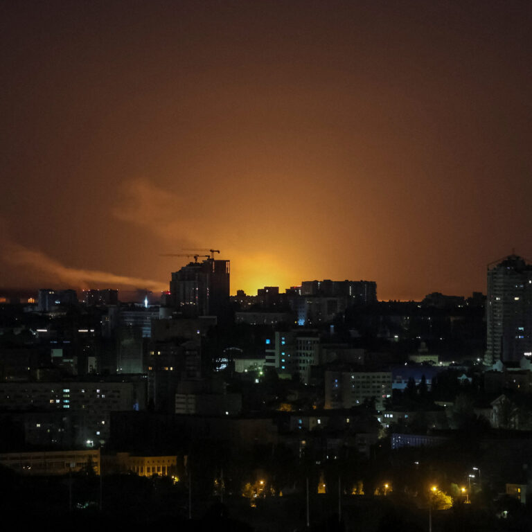 Russian Strikes Kill 3 in Ukraine, Which May Be Left Out of Peace Talks