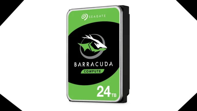 Seagate BarraCuda 24TB 7200 CMR hard disk is just $250 for limited time