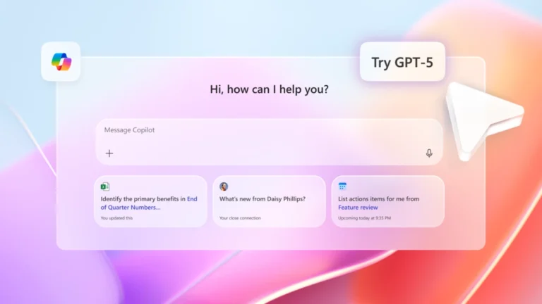Microsoft adds GPT-5 to Copilot and the rest of its AI products