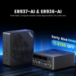 MINIX announces early bird pricing for ER936-AI and ER937-AI mini PCs