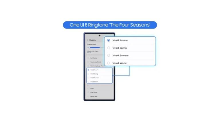 Samsung's new ringtone reimagines Vivaldi with "immersive, spatial sound"