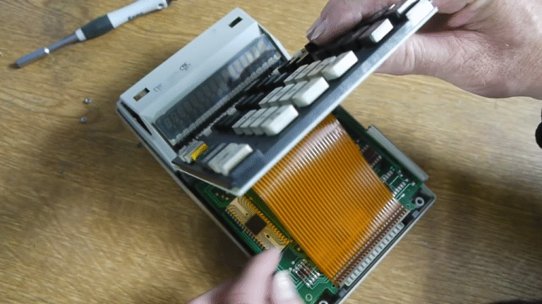Creating a New Keyboard Flex for an Old Calculator