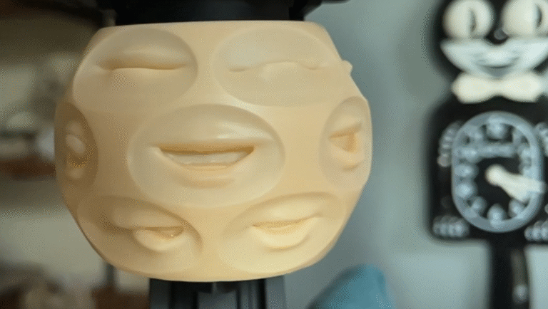 Talking Robot Uses Typewriter Tech For Mouth