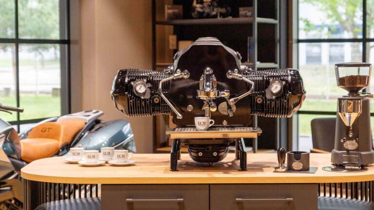 Do You Want a Fancy $9,000 BMW Engine Espresso Machine? Of Course You Do