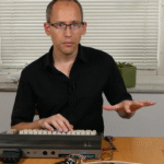 The Queramin is a QWERTY Theremin with a C-64 Heart