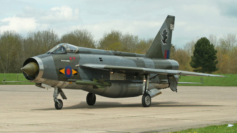 All About The English Electric Lightning, Britain's First Supersonic Jet