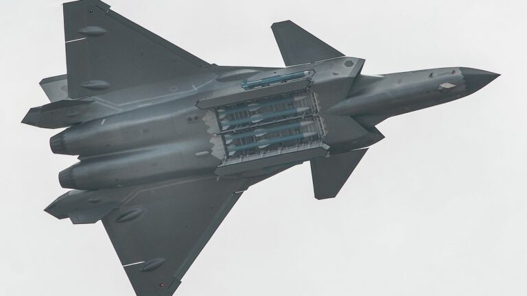 China's J-20 Has One Major Advantage Over Western Fighter Jets