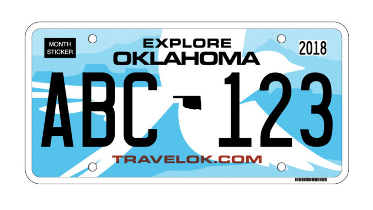 What Kind Of Bird Is On Oklahoma License Plates?