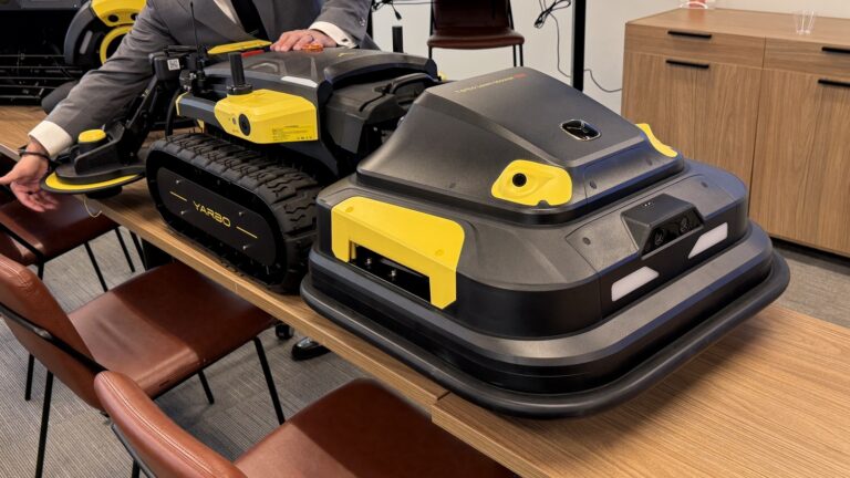 Yarbo's Mower Pro Garden Robot Is Adding A Weed Whacker For Perfect Lawn Edges