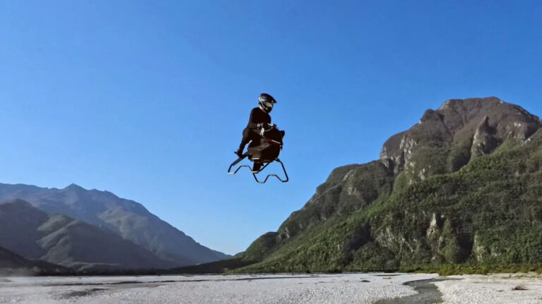 The Real-Life Flying Motorcycle That You Can Actually Own Yourself