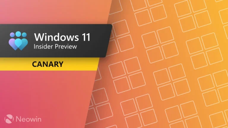 Windows 11 gets plenty of fixes in Canary build 27950