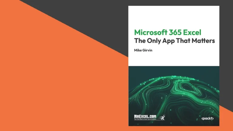 Last Chance for Free — Microsoft 365 Excel: The Only App That Matters (worth $36)