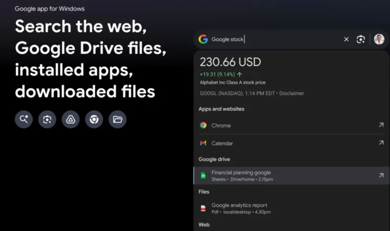 Google's new Windows app unifies search across your PC and the web