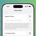 This is how the iOS 26's Adaptive Power mode works on iPhone
