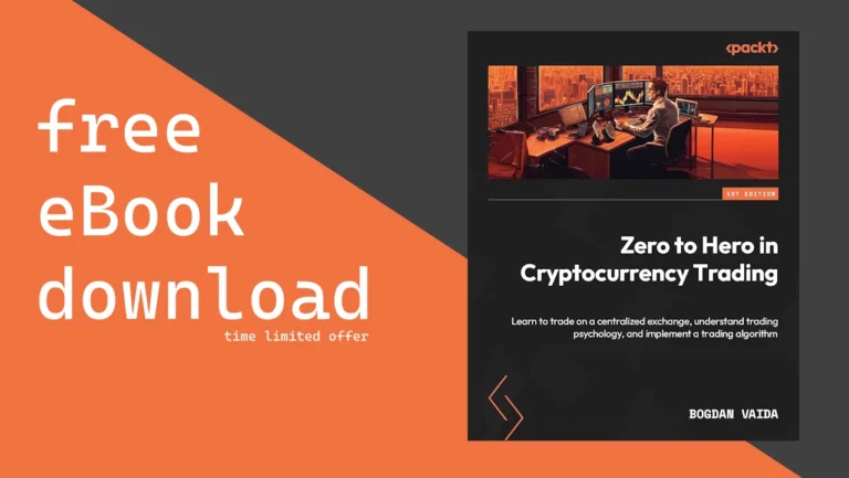 Free eBook — Zero to Hero in Cryptocurrency Trading (worth $24.99)