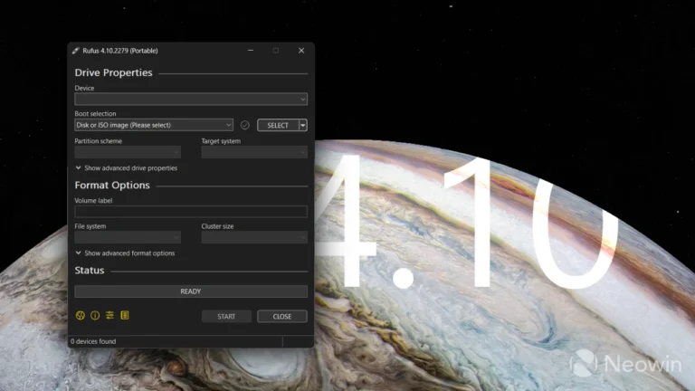 Rufus 4.10 is out with dark mode, new Secure Boot certificates support, and more