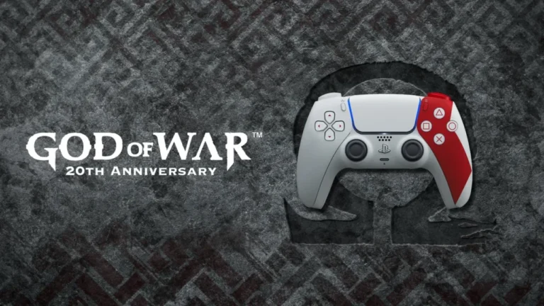 Sony unveils God of War-themed limited edition DualSense controller