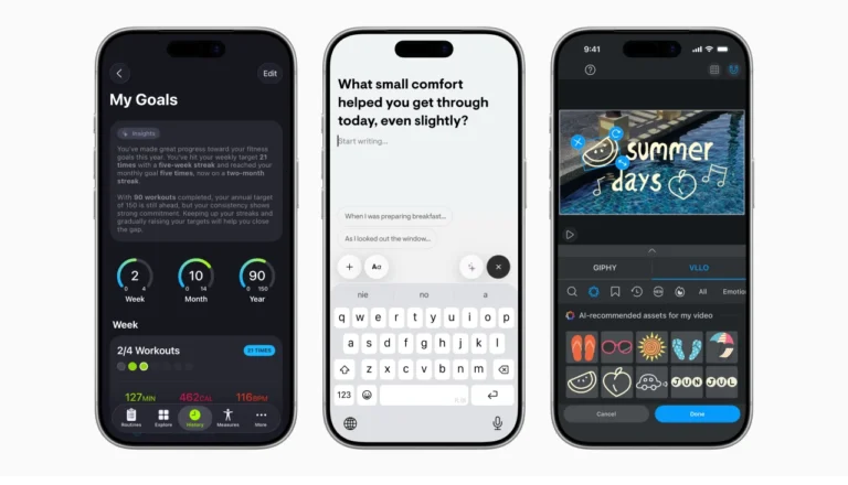 Apple highlights third-party apps using its on-device Apple Intelligence models