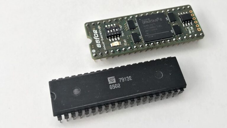 65F02 is an FPGA 6502 with a Need For Speed