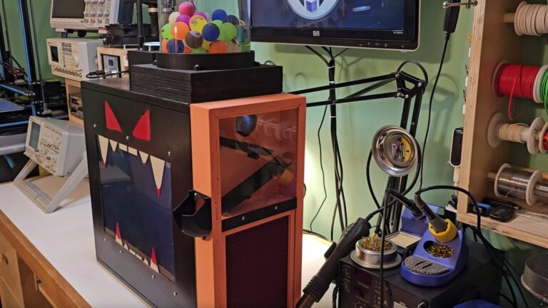 Building a Halloween Vending Computer That Talks