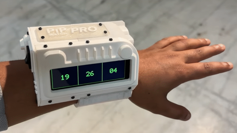 Build Your Own Pip-Boy Styled Watch