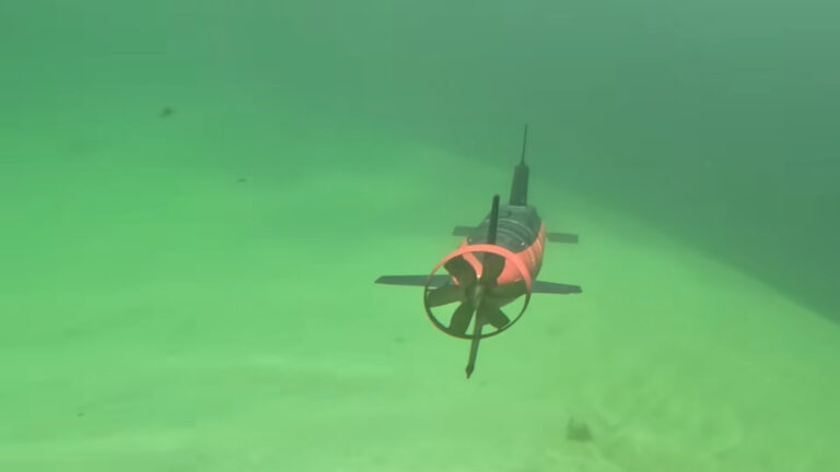 Powering a Submarine with Rubber Bands