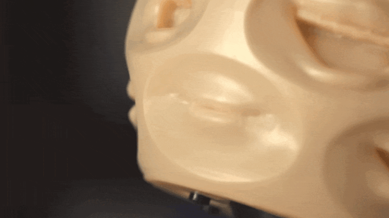 A Closer Look Inside a Robot’s Typewriter-Inspired Mouth