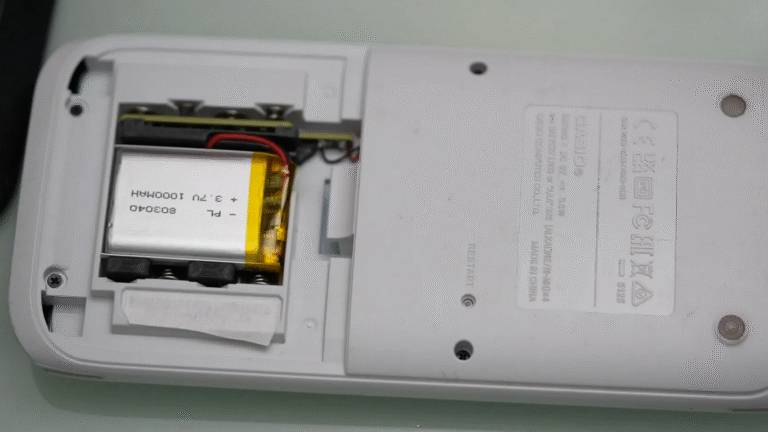 Calculator Battery Mod Lets You Go the Distance