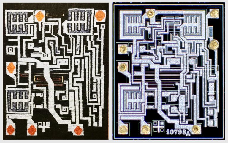 The 555 as You’ve Never Seen It: In Textile!