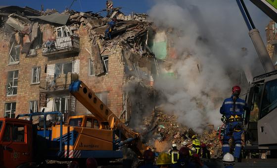 UN provides urgent support after ‘massive’ Russian attack across Ukraine