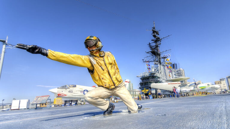 The Strange Aircraft Carrier Ritual Involving Boots And A Catapult