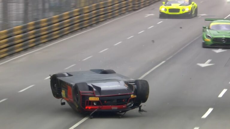 The Time A Race Car Driver Crashed His Vehicle & Won The Race Upside Down