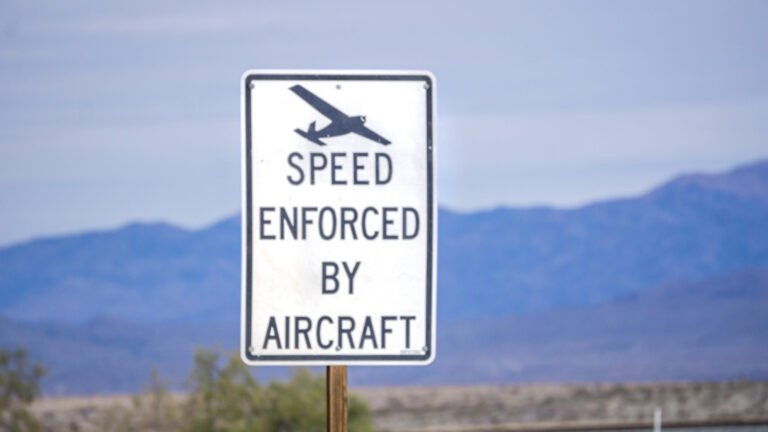 How Serious Are Those 'Speed Enforced By Aircraft' Signs, Really?