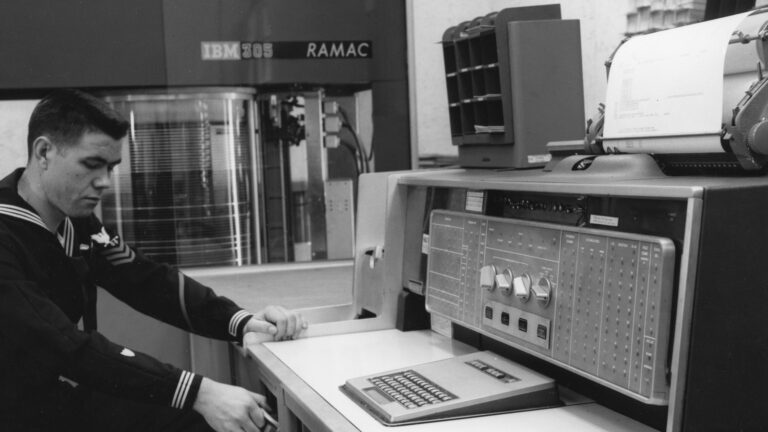 IBM's First Hard Disk Drive Is 69 Years Old - Just How Big Was It?
