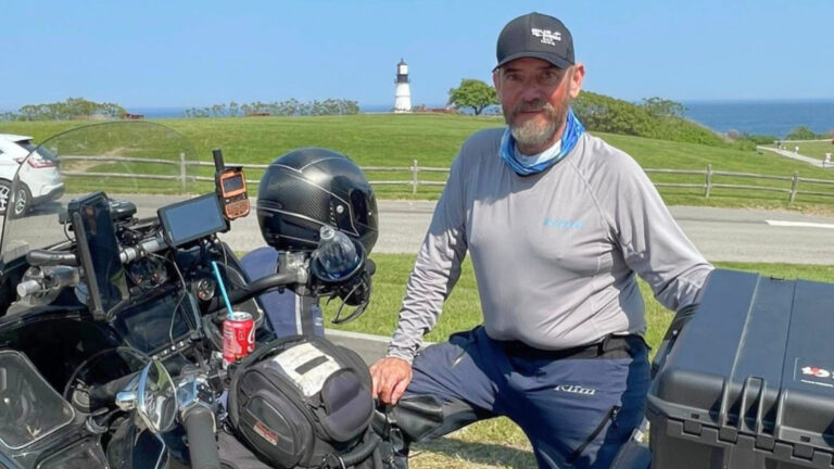 A Navy Vet Biker Rode This Motorcycle 125K Miles In 125 Days (And Still Isn't Done)
