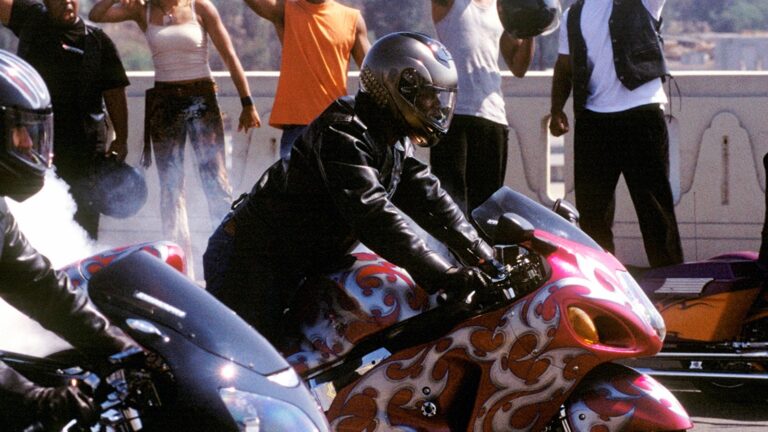 What Motorcycle Did Laurence Fishburne Ride In Biker Boyz?