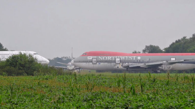 Teen Shares Rare Glimpse Of North Carolina Airplane Boneyard Full Of Rotting Classic Planes