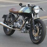 The Moto Guzzi “Saga Racer” Custom Cafe Racer Rides Through Time