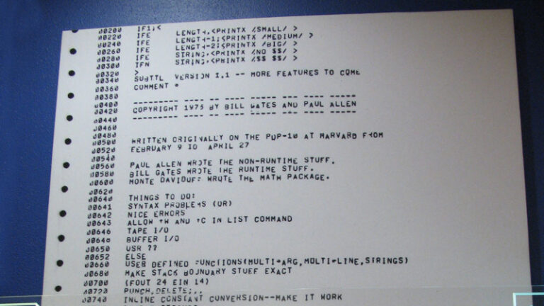 Microsoft BASIC For 6502 Is Now Open Source