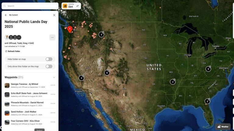 onX Off-Road Wants You to Head Into the Woods for National Public Lands Day