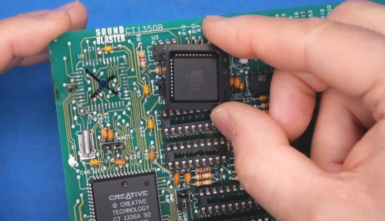 Reviving a Scrapped Sound Blaster 2.0 ISA Soundcard