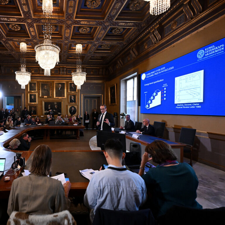 Nobel Prize in Physics Is Awarded for Work in Quantum Mechanics