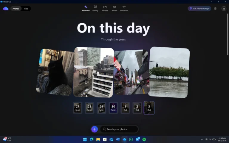 Microsoft's gorgeous new Windows 11 OneDrive app leaks from official servers