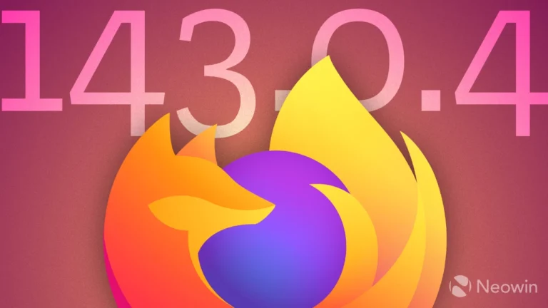 Firefox 143.0.4 fixes performance issues on Google websites