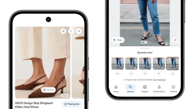 Google's AI shopping tool cuts down the pain of buying shoes online