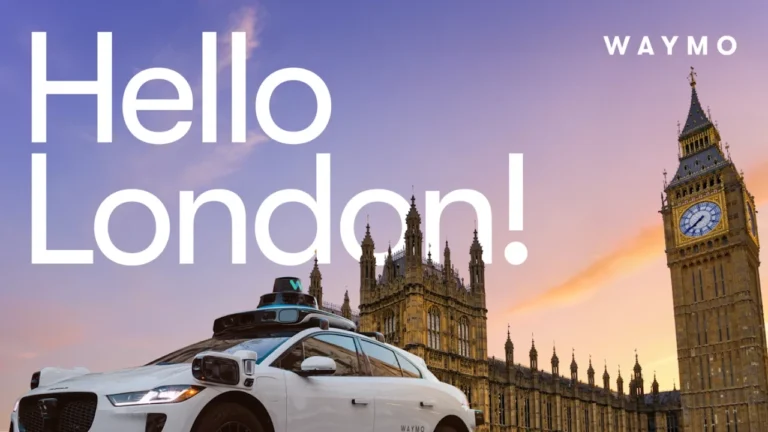 Big news for Londoners as Waymo is bringing driverless taxis to the city next year