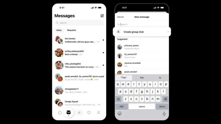 Meta adds group chats to Threads, messaging feature arrives in the EU