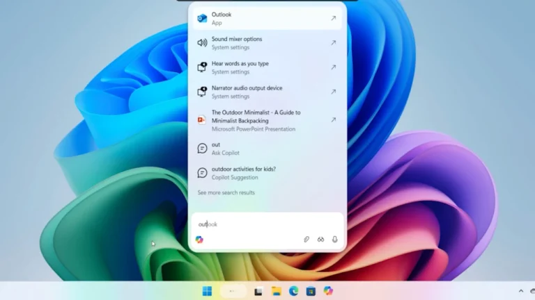 Microsoft is adding Copilot search bar to Windows 11 taskbar